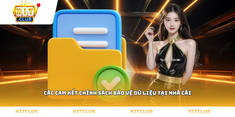 Các cam kết chính sách bảo vệ dữ liệu tại nhà cái